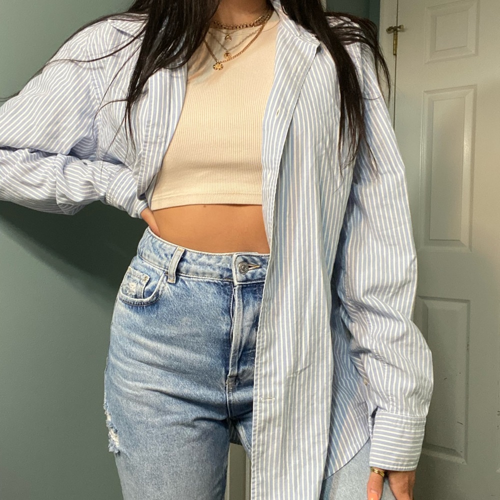 Striped Button Down - Picture 4 of 7